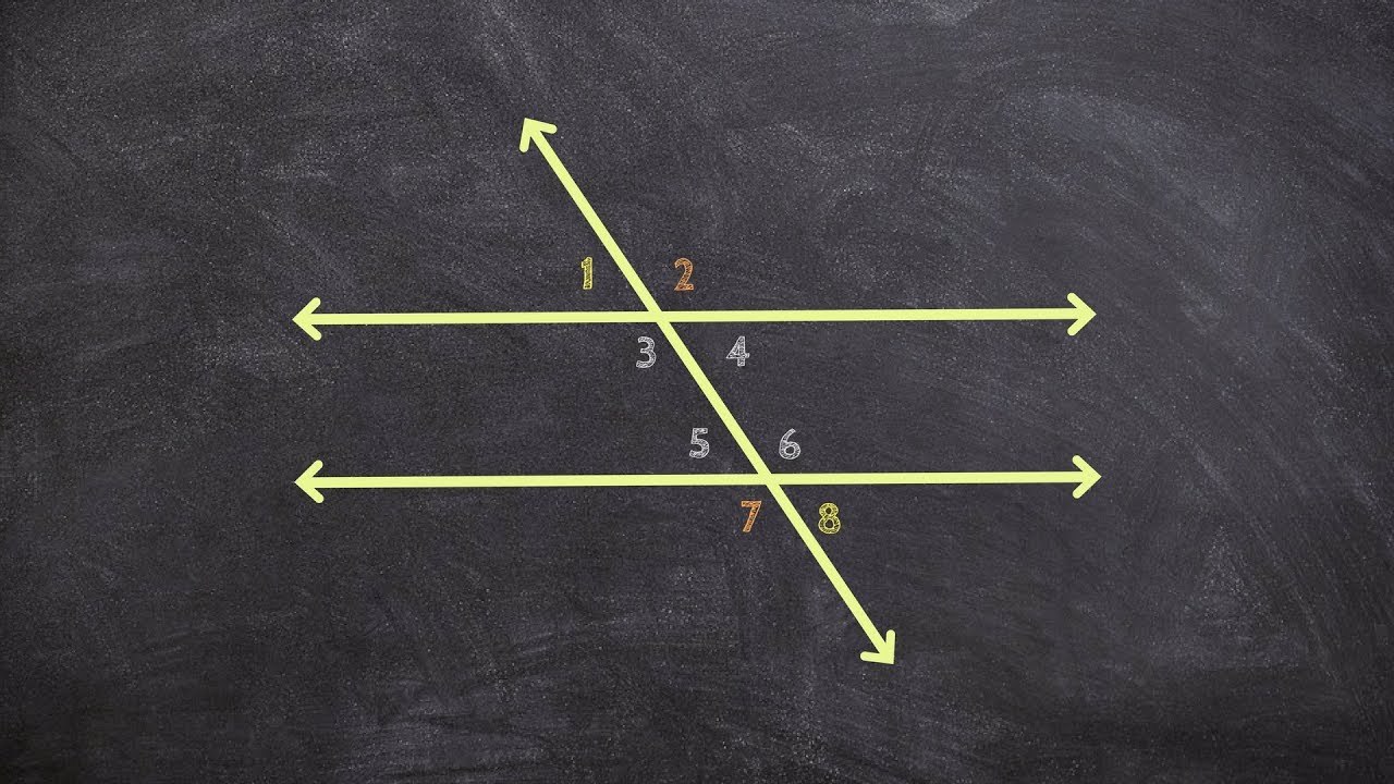 Learning to identify alternate exterior angles maths science